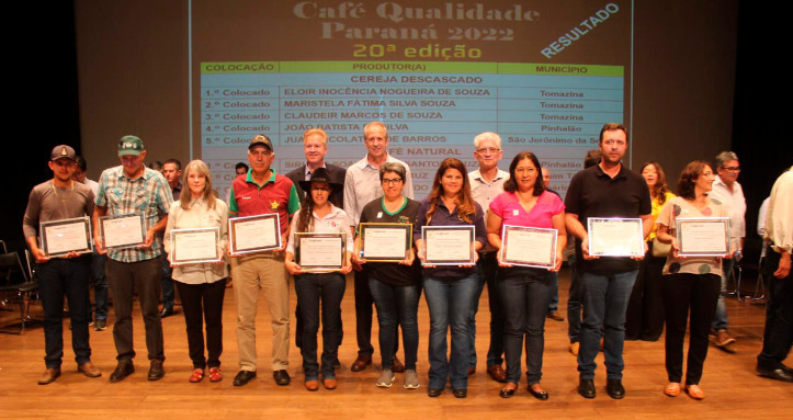 MULHERES DO NORTE PIONEIRO CONQUISTAM OS PRÊMIOS DO CONCURSO CAFÉ QUALIDADE PARANÁ